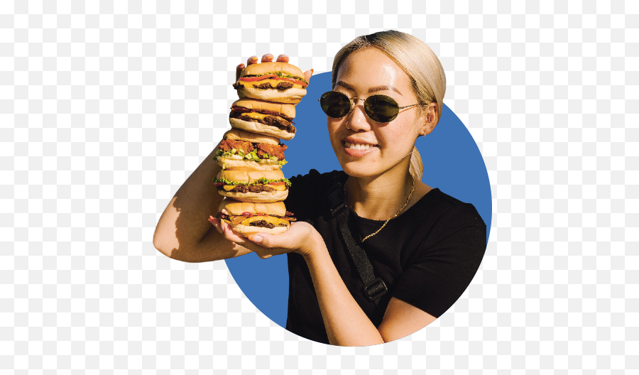 Soak Up Happiness For - Cheeseburger Emoji,Happy Person Savoring Food Stock Photo -emoji -baby