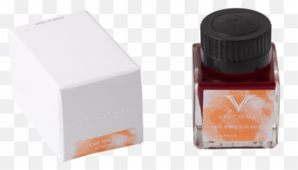 Visconti Van Gogh Ink Bottle - The Café Terrace At Night Orange 30ml Emoji,Bottled Emotions Art