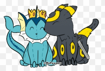 Funny Gifs Umbreon Gif - Vsgifcom Emoji,Leafeon Emojis