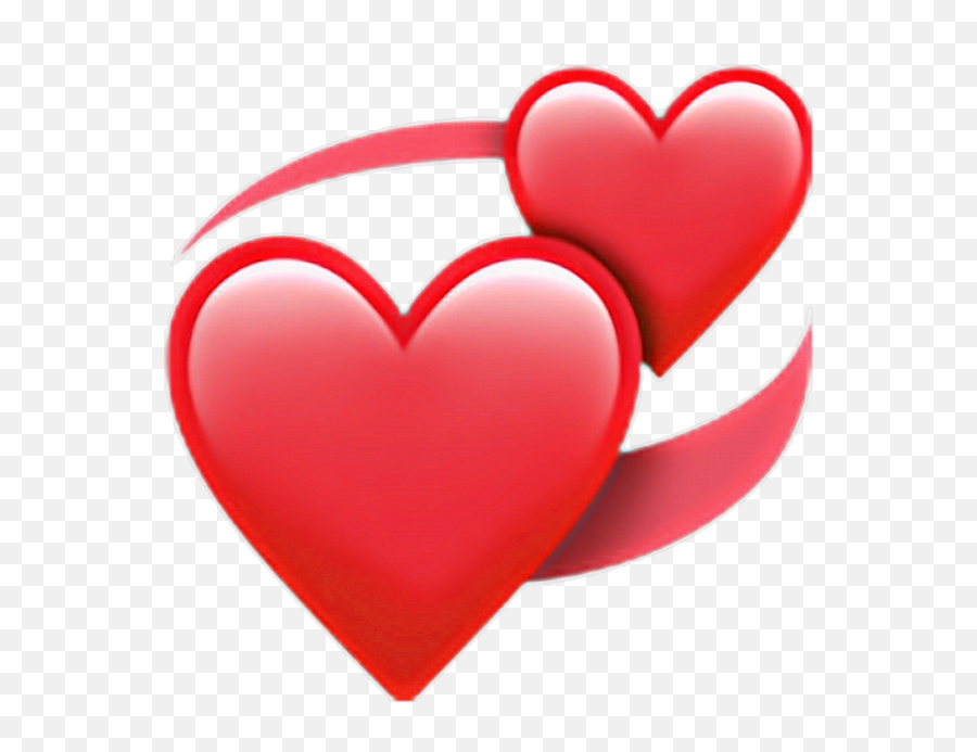 Download Whatsapp Heart Emoji Png Png Image With No - Revolving Heart Emoji Png,Valentines Day Emoji