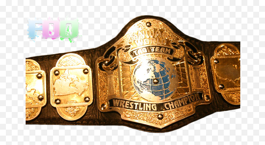 Nwa Tag Team Title Psd Official Psds Emoji,Champion Belt Emoji