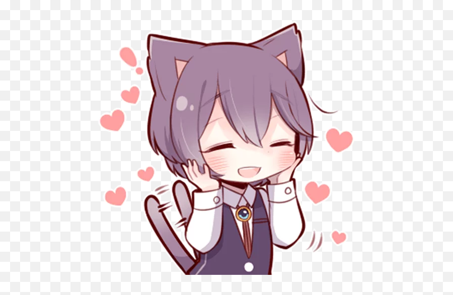 Telegram Sticker From Russian Blue Kitten Pack Emoji,Russian Heart Emoji