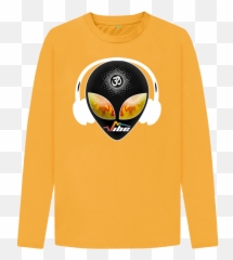 Kids Long Sleeve Alien Vibe Emoji,Cool Emoji For Vibes