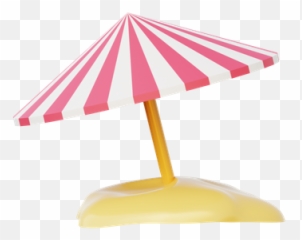 Beach Umbrella 3d Illustrations Designs Images Vectors Hd Emoji,Yellow Umbrella Emoji