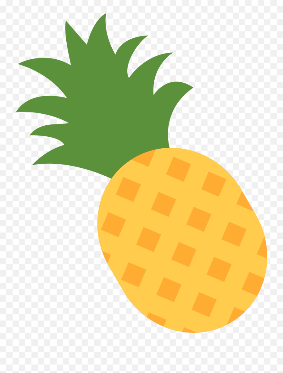 Clipart Crown Pineapple Clipart Crown - Pineapple Twitter Emoji,Pineapple Emoji Pillow