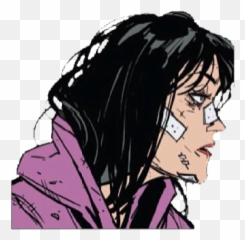 Hawkeye Katebishop Kate Bishop Sticker - Hair Design Emoji,Bishop Emoji
