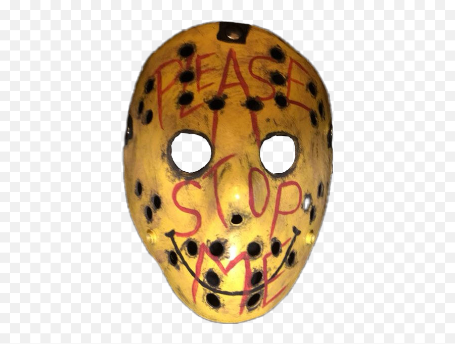 Jason Please Stop Me Mask - Please Stop Me Emoji,Jason Mask Emoji