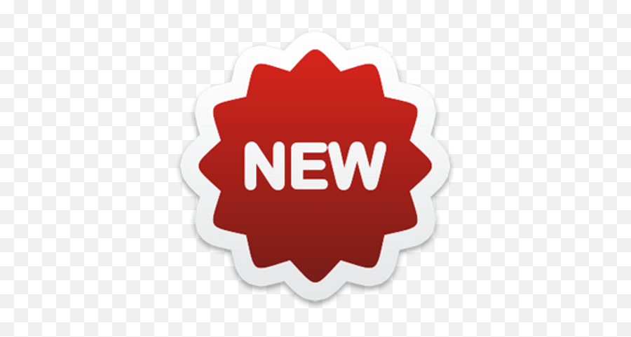 Cute New Red Sticker Transparent Png - Stickpng Icone New Png Emoji,Nuevo Emoji De Facebook