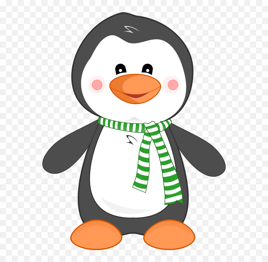 Clipart - Cute Penguin Clipart Emoji,Pinguim Emoticon Facebook