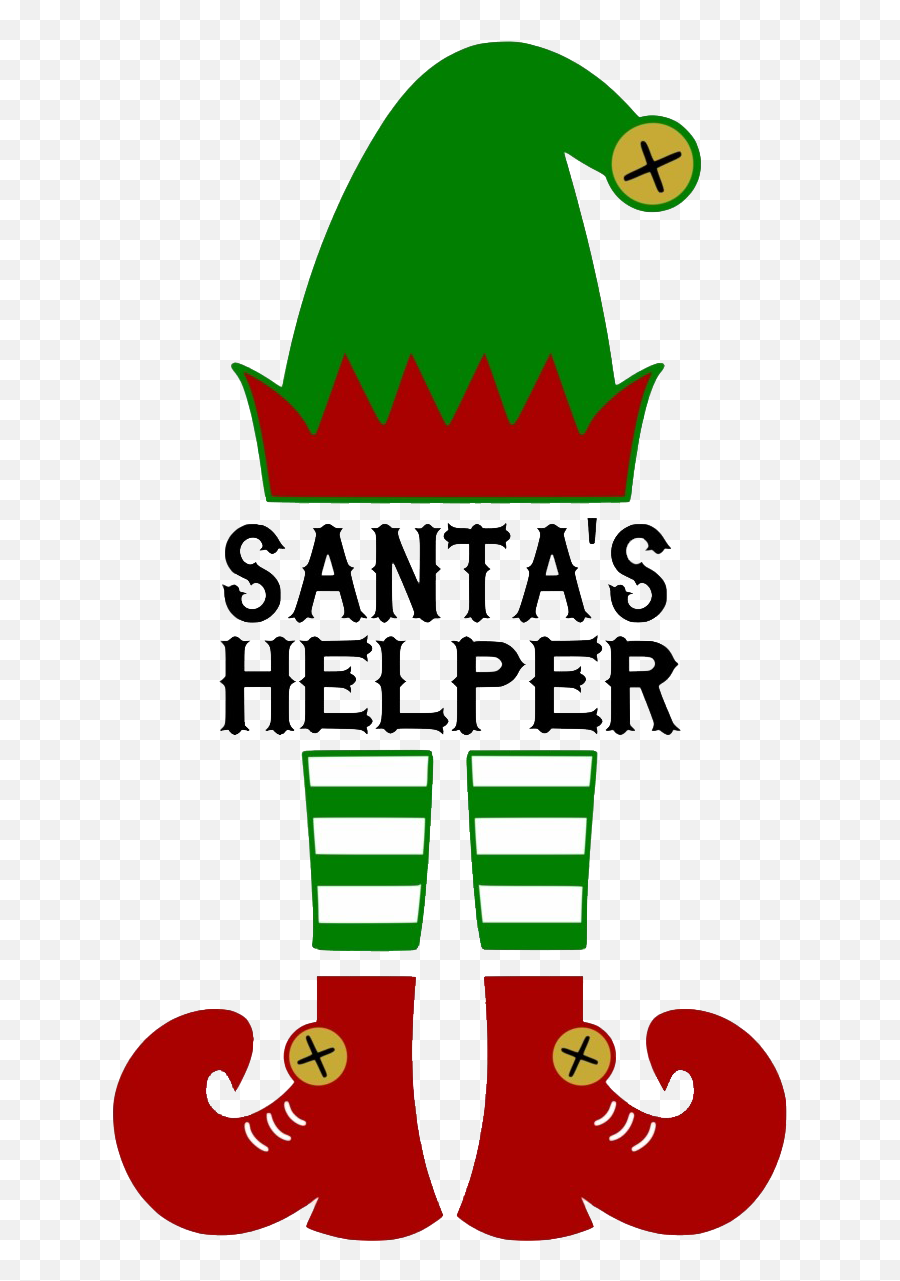Santau0027s Helper - Santa Claus Clipart Full Size Clipart Clipart Santas Helper Emoji,Manger Emoji