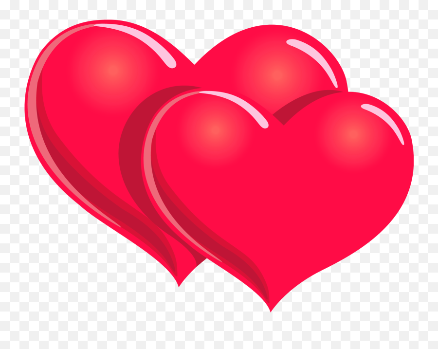 Hearts Valentines Clipart - Valentines Day Heart Png Emoji,Valentine Emojis