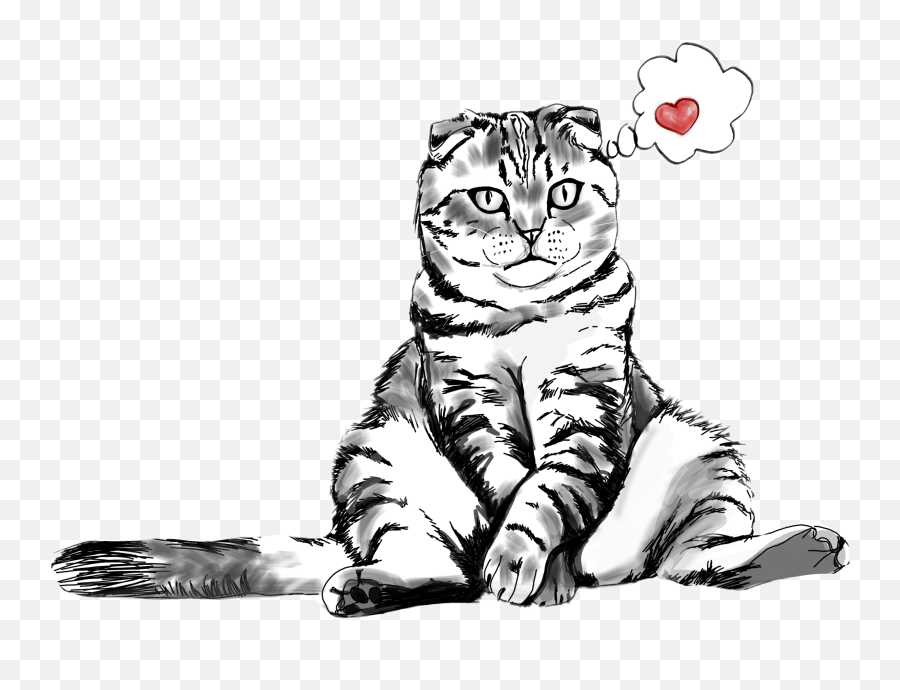 Cat Love Sitting Kitty Drawing Sticker By - Soft Emoji,Cat Emoji Drawing