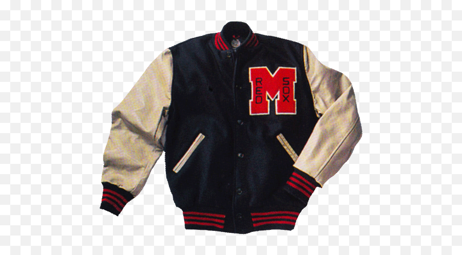 Memphis Red Sox 1942 Authentic Jacket Leather Varsity - Long Sleeve Emoji,Go Red Sox Emoticon