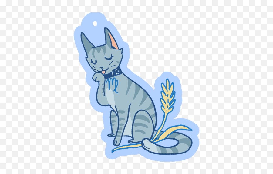 Pretty Kitty Virgo Astrology Virgo Virgo Art Virgo Zodiac - Domestic Cat Emoji,Astrology Taurus Emoticons