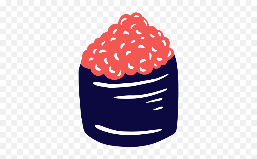 Caviar Gunkan Duotone - Natural Foods Emoji,Facebook Emoticon Nigiri