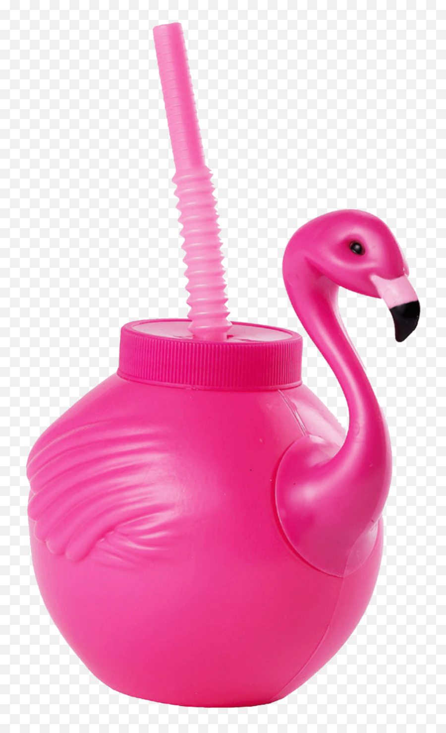 Sipper Duck Pipe Pink Sticker - Flamingo Party Cups Emoji,Sipper Emoji