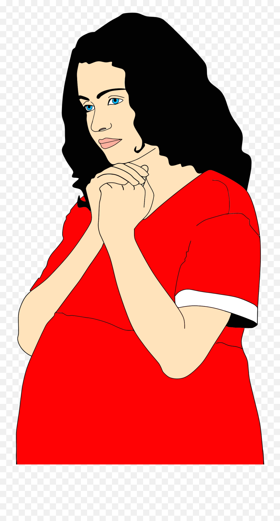 Pregnancy Clipart Maternity Clothes Pregnancy Maternity - 12 Weeks Pregnant The Symptoms Emoji,Png Transparent Pregnant Emoji