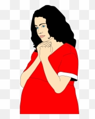 Pregnancy Clipart Maternity Clothes Pregnancy Maternity - 12 Weeks Pregnant The Symptoms Emoji,Png Transparent Pregnant Emoji
