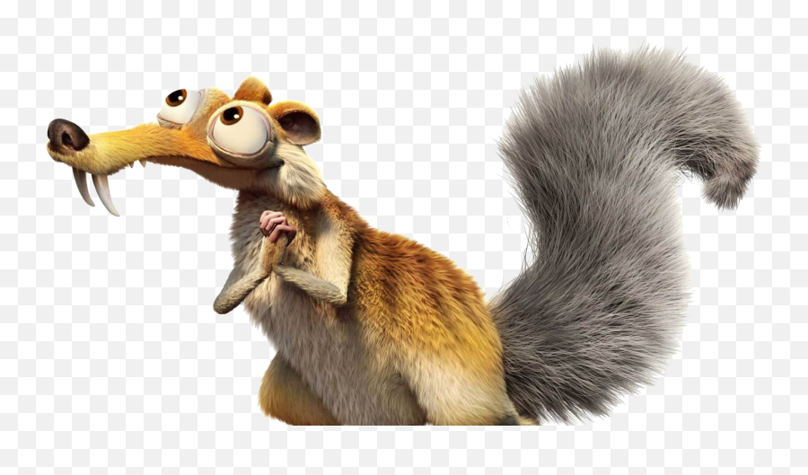 Ice Age Squirrel Png Image - Transparent Ice Age Scrat Emoji,Squirrel Emoticon