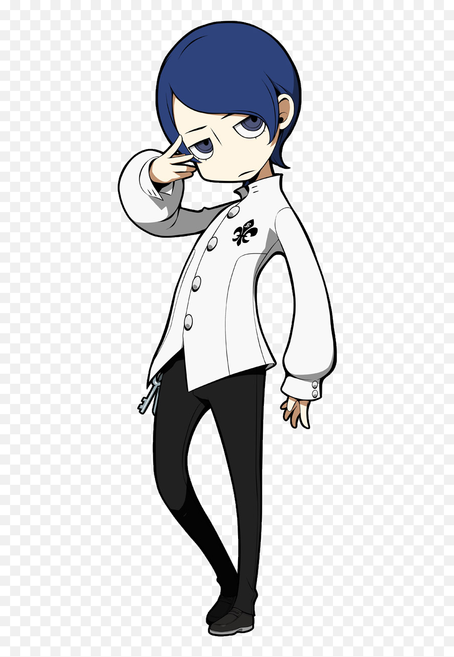 Yusuke Kitagawa Megami Tensei Wiki Fandom - Persona 5 Cursed Yusuke Emoji,Drawing Emotions With 5 Lines