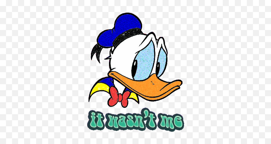 Top Wasnt Me Stickers For Android U0026 Ios Gfycat - Donald Duck Emoji,Hiding Emoji