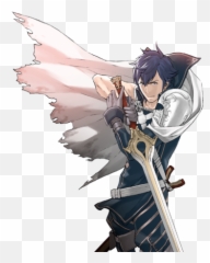 Chrom - Chrom Fire Emblem Emoji,Lucina Shrug Emoji