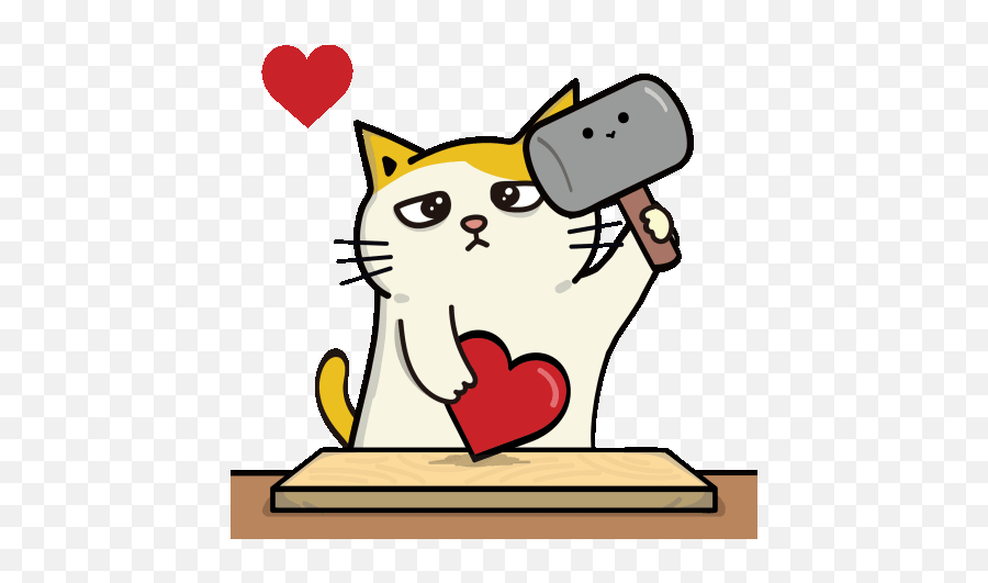No Words Necessary Cute Gif Cute Love Gif Cute Cartoon - Animados Gif De Amor Graciosos Emoji,Cat Emoji Gif