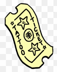 Tattoo Ticket Full Page - Dot Emoji,Animated Tattoo Emotion
