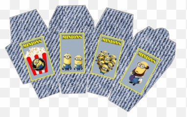 Festa Meu Malvado Favorito Infantil Tudo Aqui - Molde Caixa Milk Azul Emoji,Emoticons Meu Malvado Favorito