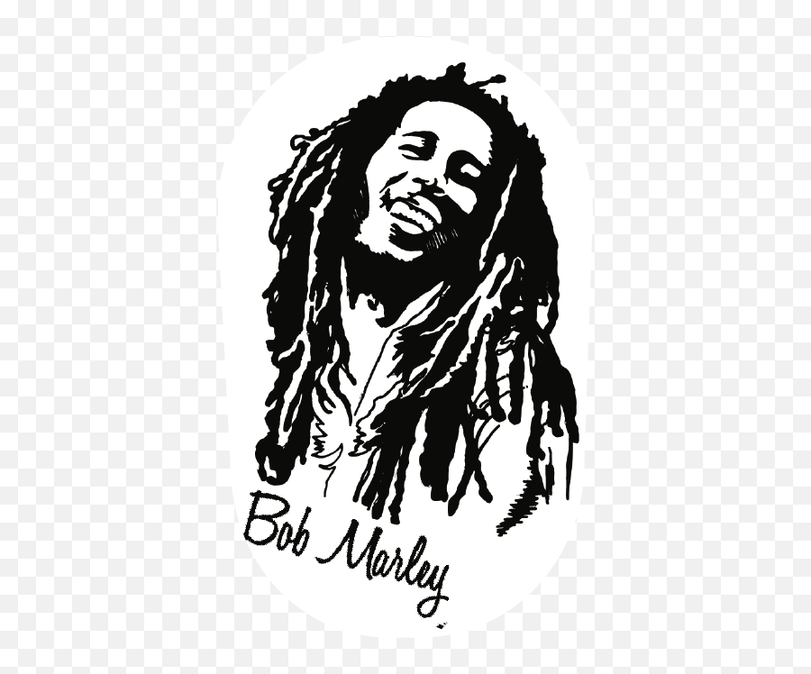 Bob Marley T - Art One Love Bob Marley Emoji,Bob Marley Emoji