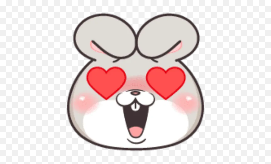 Very Miss Rabbit 12 By You - Sticker Maker For Whatsapp Emoji,Kanahei Rabbit Emoticon