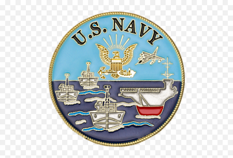 United States Navy Logo - Us Navy Logo With Ship Emoji,Dagoth Ur Emoji Gif
