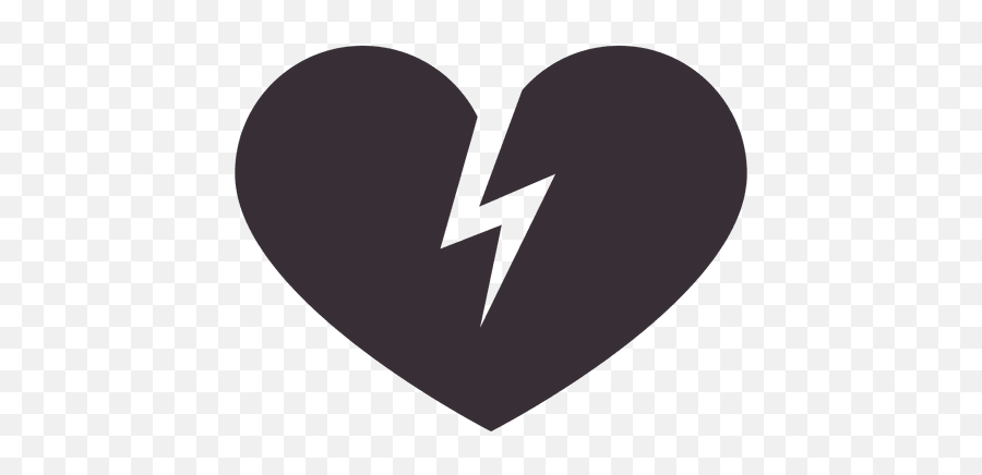 Broken Heart Transparent Png Svg Vector - Transparent Broken Heart Symbol Emoji,Coraçao Partido Emoticon