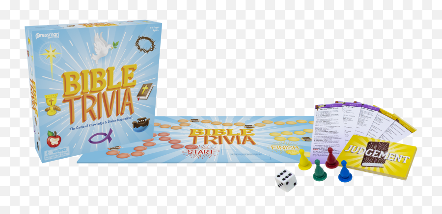 Pressman Bible Trivia Board Game - Walmartcom Emoji,Bible Emotions Cards