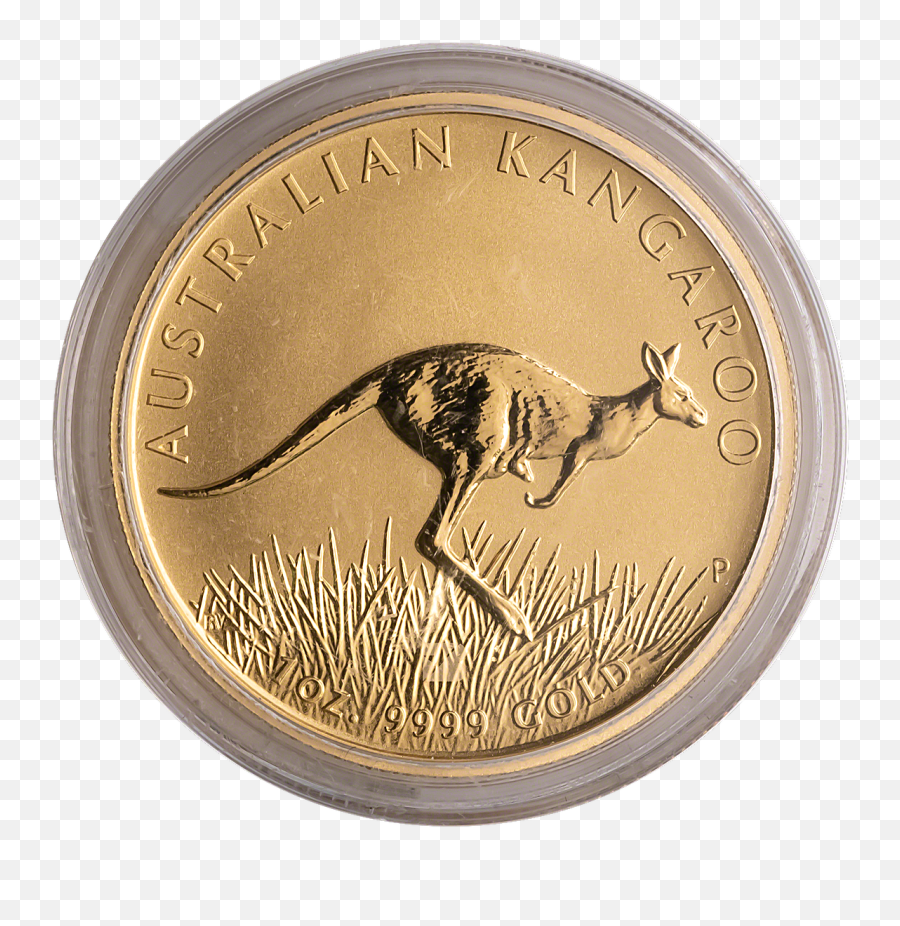 Australian Gold Kangaroo Nugget 2008 - 1 Oz Bullionstar Emoji,Kangaroo Emoticon For Facebook