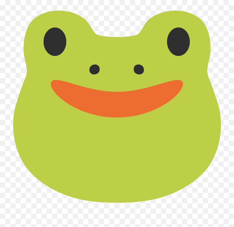 Frog Emoji Clipart - Android Frog Emoji,Frog Emoji