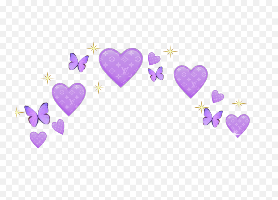 The Most Edited Louisvuitton Picsart - Girly Emoji,Stencil Heart Emoji