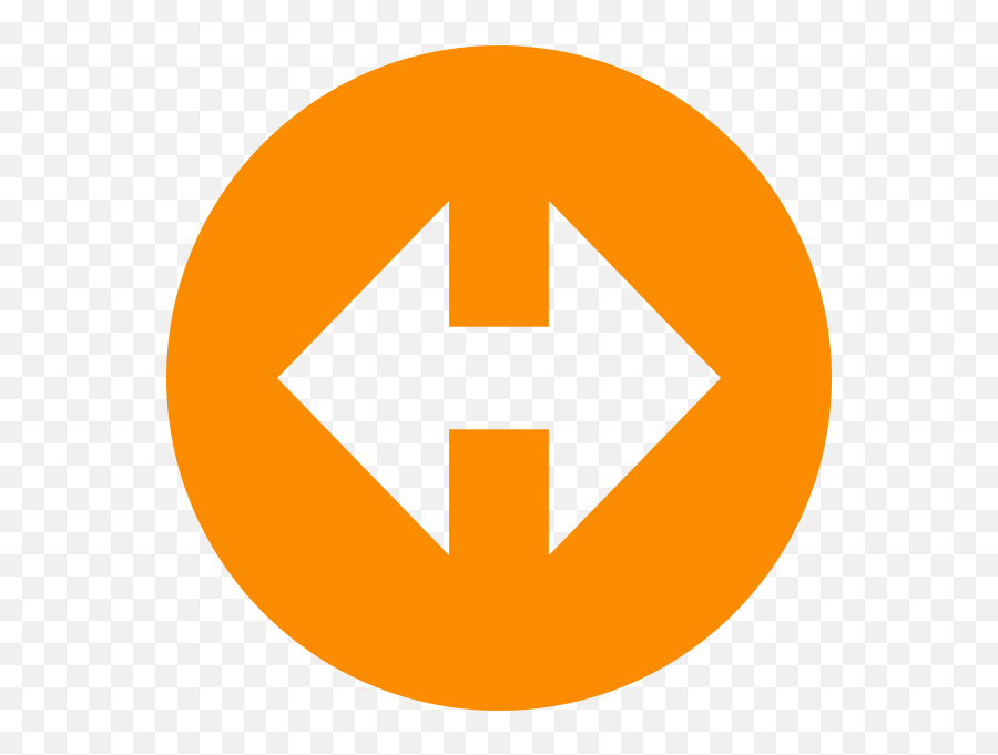 Fileeo Circle Orange Arrow - Leftrightsvg Wikipedia Emoji,Down Arrow Emoji