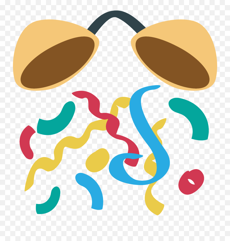 Confetti Ball Emoji Clipart - Dot,Popper Emoji