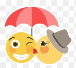 Kiss Day By Marcossoft - Sticker Maker For Whatsapp Emoji,Yellow Umbrella Emoji