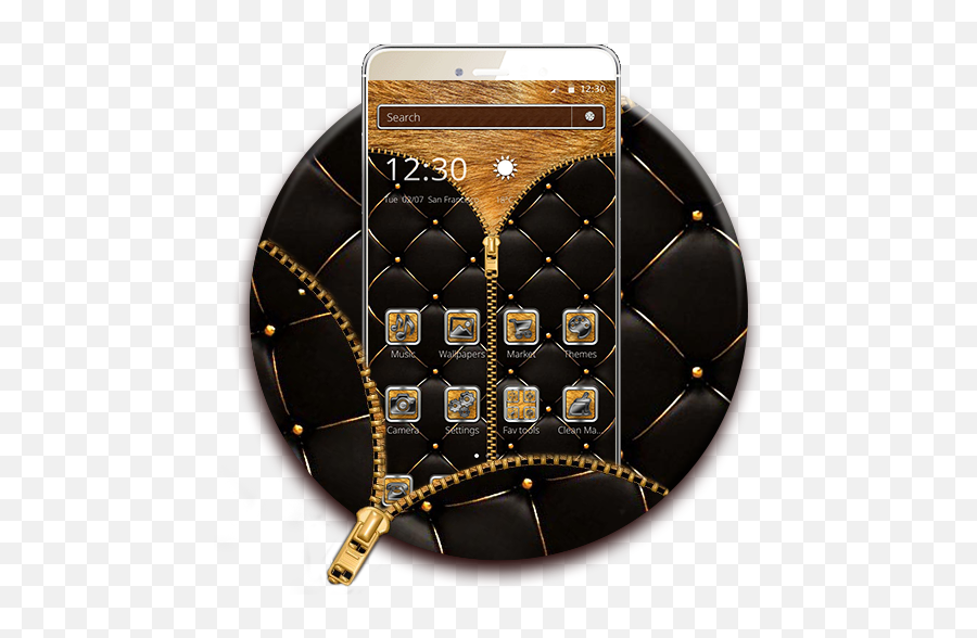 Golden Black Zipper Theme - Smartphone Emoji,Emoji Bed Set Amazon