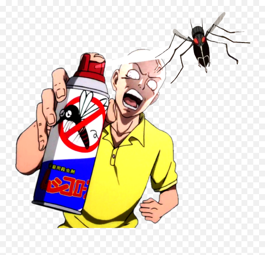 Mosquito Mosquitoes Sticker - One Punch Man Mosquito Png Emoji,Mosquito Emoji