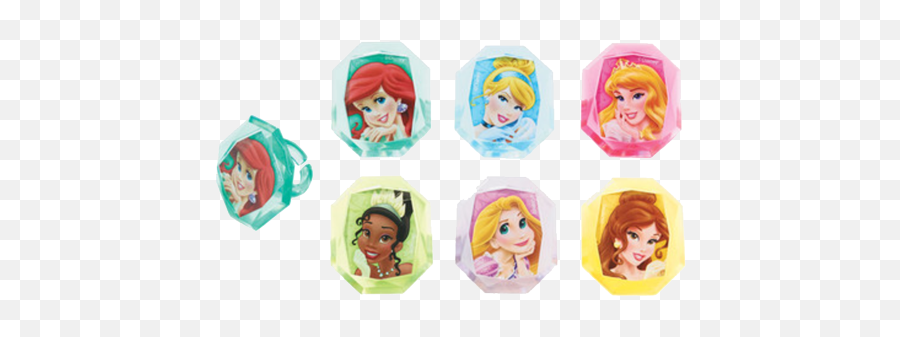 Disney Princess Cupcake Rings - Disney Princess Gemstone Ring Emoji,Emoji Cupcake Rings