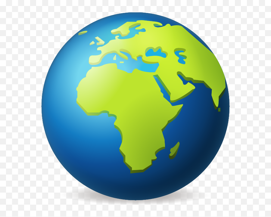 Download Earth Globe Europe Africa - Earth Emoji Png,Earth Emoji