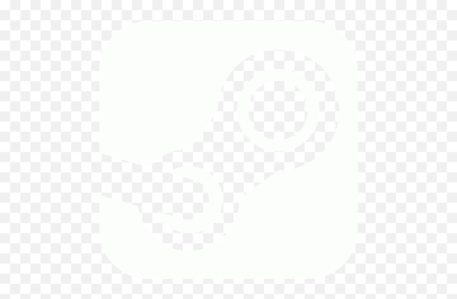 White Steam Icon - Steam White Logo Png Emoji,Steam Emoticons Letters