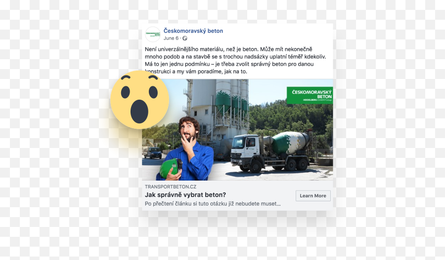 Eskomoravský Beton A Marketing Mix For Building An - Commercial Vehicle Emoji,Facebook Emoticons And Their Meanings