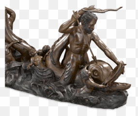 Antique Furniture Sculptural Furniture - Nautical Bronze Sculptural Table Emoji,Work Emotion Bronze