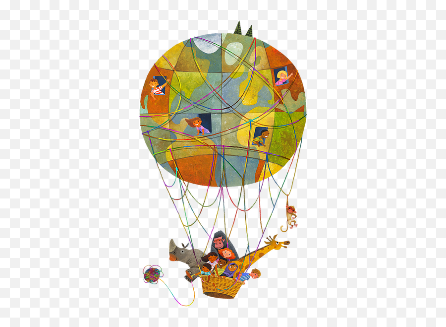 Summer Reading 2020 Cahokia Library - Hot Air Ballooning Emoji,Hot Air Balloons Emoticons For Facebook