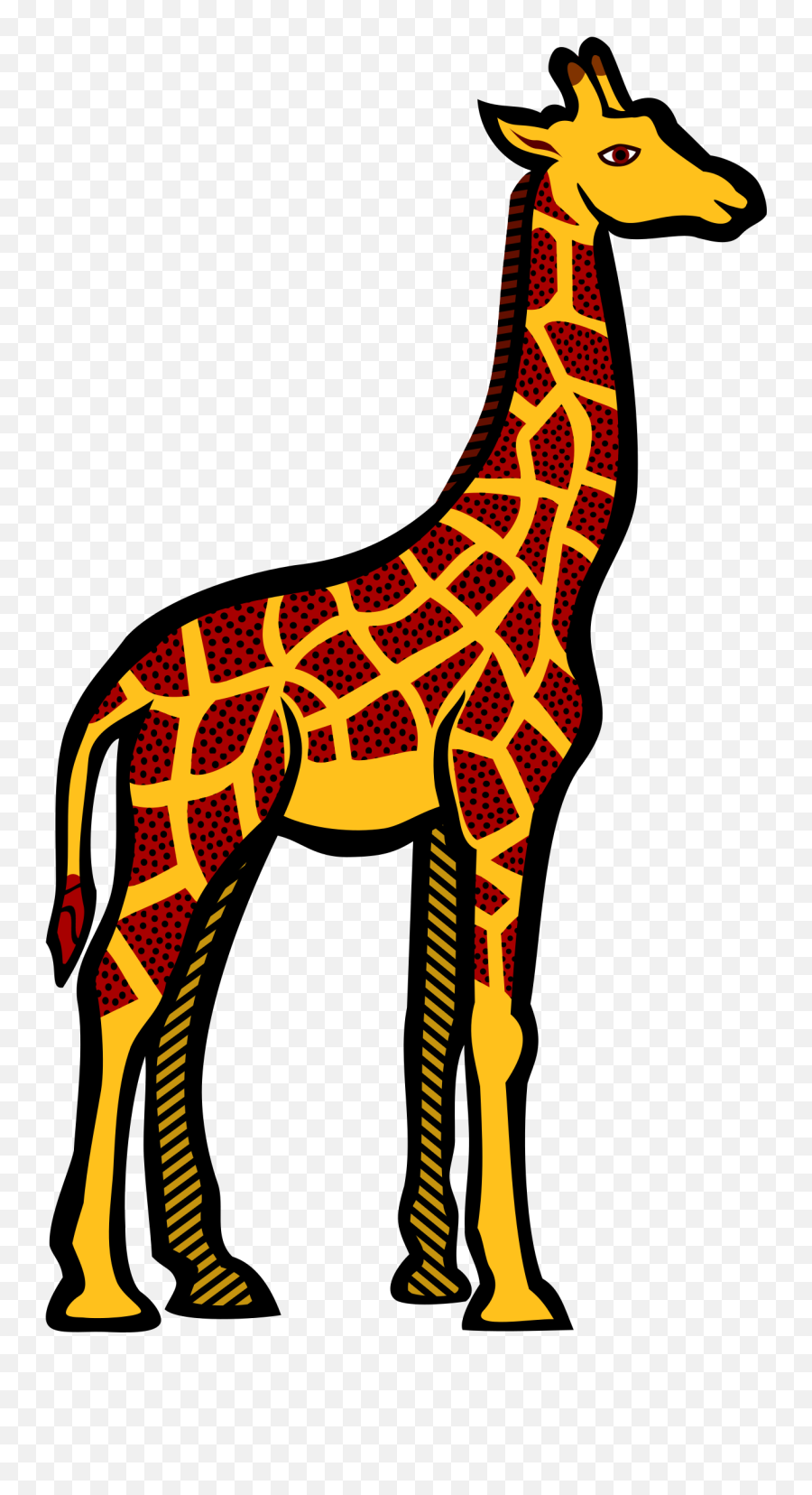 Giraffe Clipart - Coloured Picture Of Giraffe Emoji,Giraffe Emoji