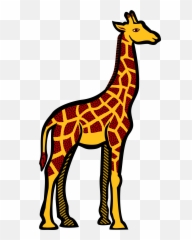 Giraffe Clipart - Coloured Picture Of Giraffe Emoji,Giraffe Emoji
